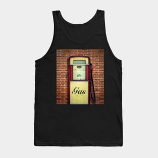 Retro Vintage Gasoline Pump Tank Top